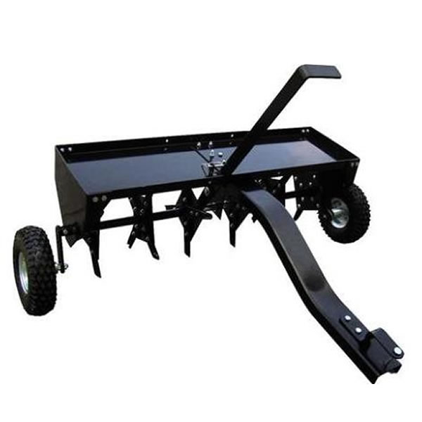 Towed Lawn Scarifier – Raker with Discs for Riding-on Mower