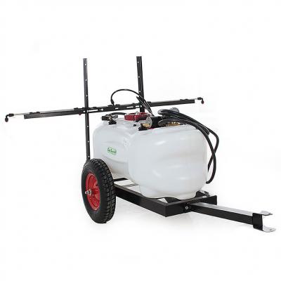 100 L Tank for Spraying and Weeding on Trolley, for Riding-on Mowers with 12V Battery-powered Electric Pump
