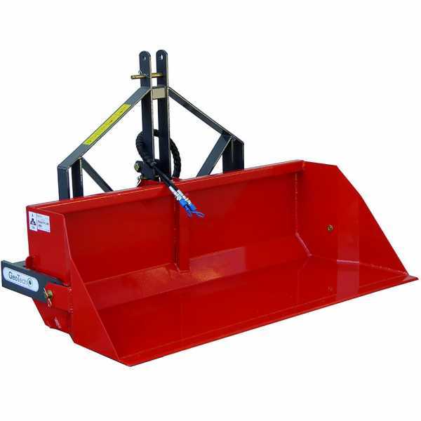 GeoTech Hydraulic Tractor Mounted Loader Bucket – 200 cm – Heavy Series – 700 Kg loading capacity