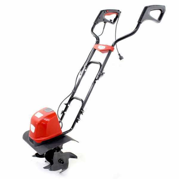 GeoTech ET 800-4 Electric Tiller, 800 watt electric motor, 4 rows of rotary hoes