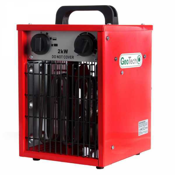 Generatore di aria calda elettrico GeoTech EH 200 S con ventilatore – monofase