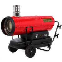 GeoTech IDH 8000 Indirect Diesel Hot Air Generator – Provided with trolley kit