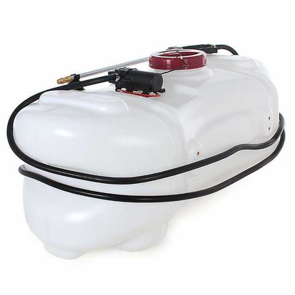 100 L Sprayer Tank for Riding-on Mowers with 12V Battery-powered Electric Pump