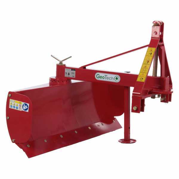 GeoTech DL140 Tractor-mounted Grader Blade – 360° Rotation and Adjustable Arm
