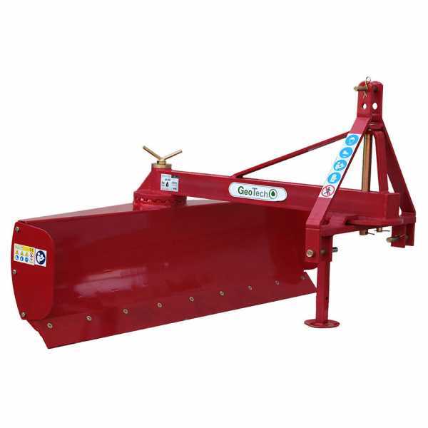 GeoTech DL180 Tractor-mounted Grader Blade – 360° Rotation and Adjustable Arm