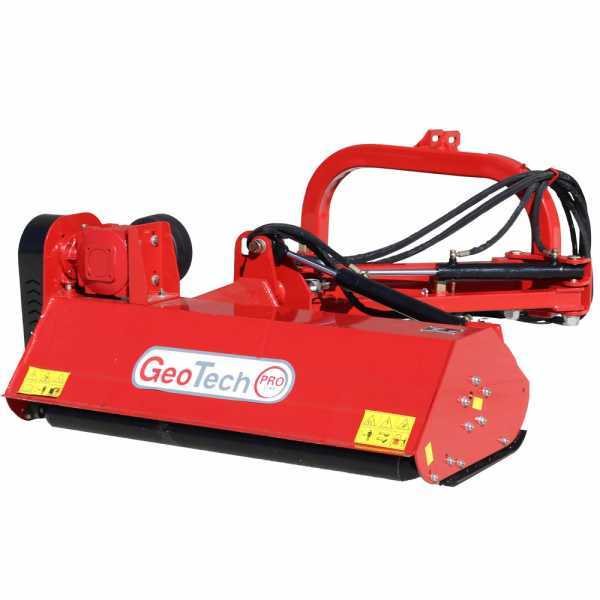 GeoTech Pro AKF130 side flail mower with arm for tractor – light series