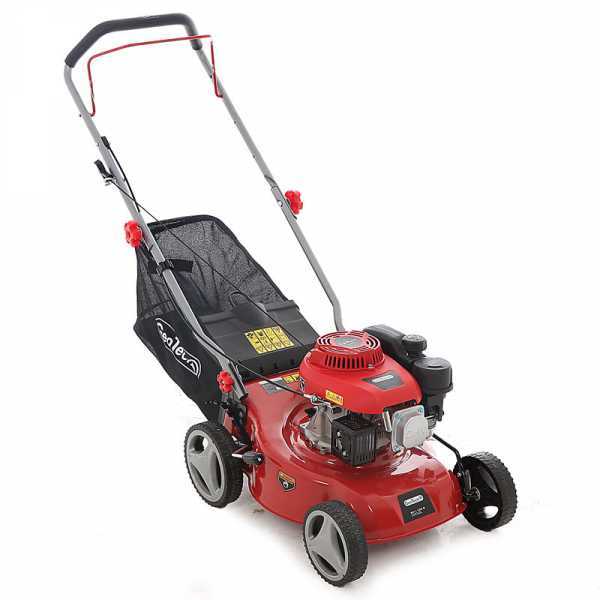 GeoTech S41+-130 B Petrol Lawn Mower – Hand-pushed 2 in 1 – Grass Collection + Rear Discharge