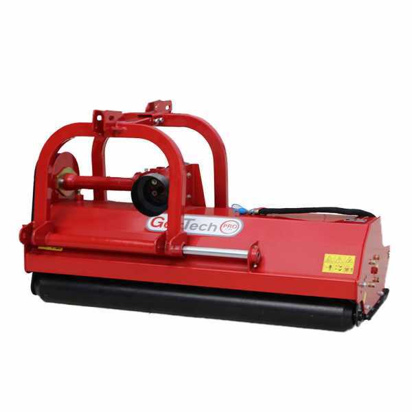 GeoTech-Pro RMF140 reversible flail mower medium series with hydraulic shift
