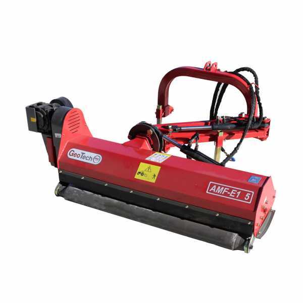 GeoTech-Pro AMF-E 125 side Flail Mower with arm for tractor – light series