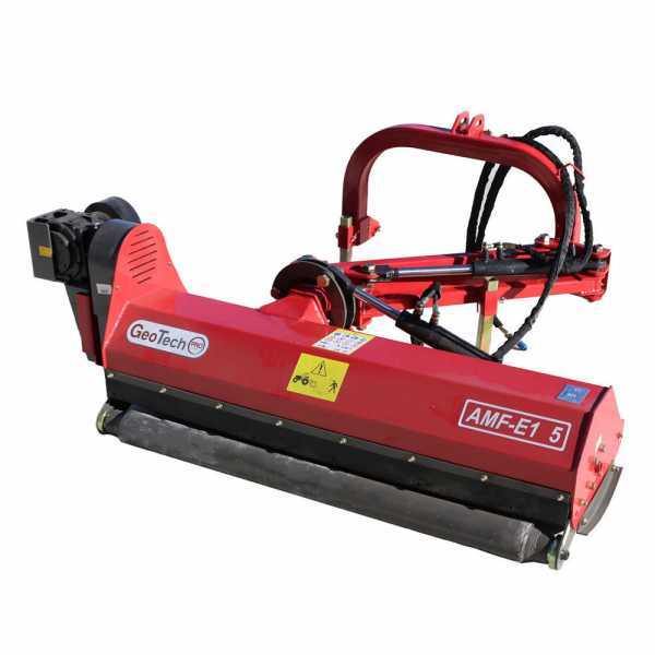 GeoTech-Pro AMF-E 145 side Flail Mower with arm for tractor – light series