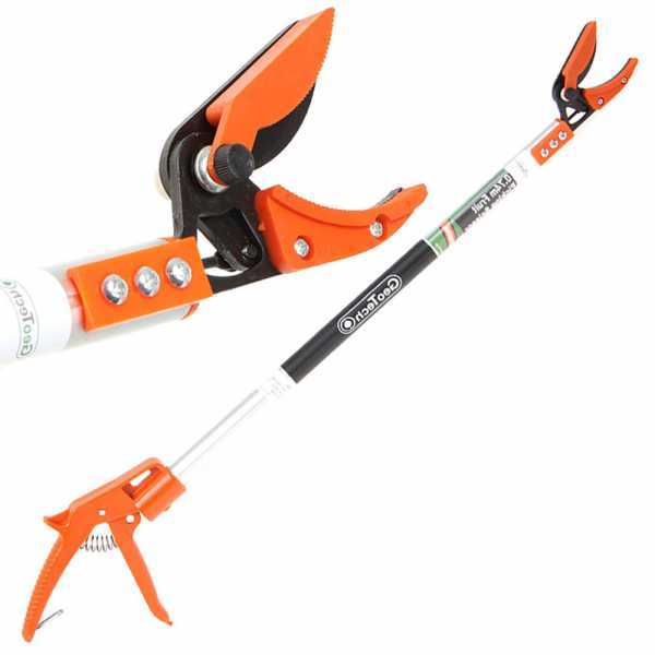 Lopping Shears GeoTech FP-80 on fixed pole with Cut and Hold system