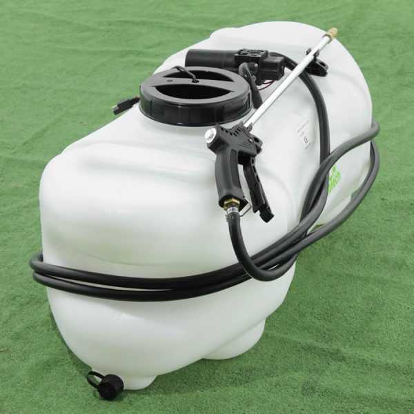 60 L Sprayer Tank for Riding-on Mowers with 12 V Battery-powered Electric Pump