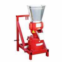Tractor PTO powered GeoTech TWPM230 Wood Pellet Machine for homemade production of pellet for heating
