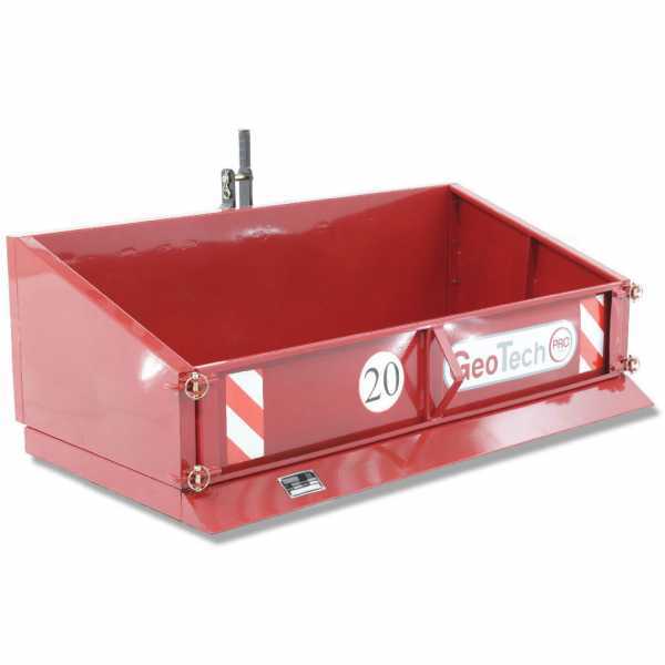 GeoTech PRO TB210 Metal Tractor Transport Box – Lifting Bucket