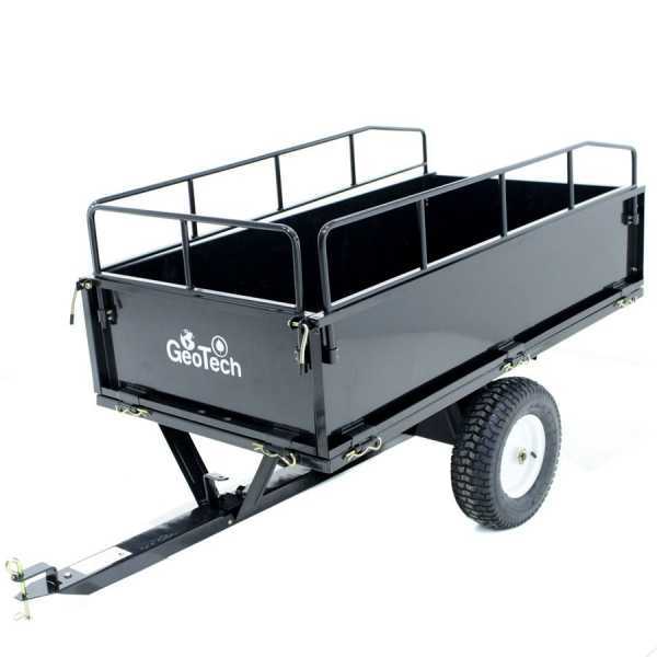Steel MAXI convertible Dump cart – 51 cm height with expandable rails